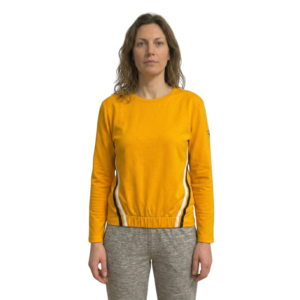 Bluză Damă Scuderia Ferrari cu Mânecă 3/4 și Guler