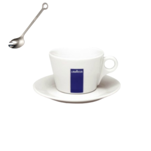 Ceasca Cappucino cu Farfurie Portelan Lavazza