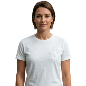 Tricou Damă Scuderia Ferrari Big PR Horse White