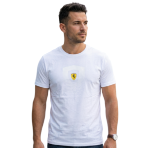 Tricou Bărbați Scuderia Ferrari Faded Shield
